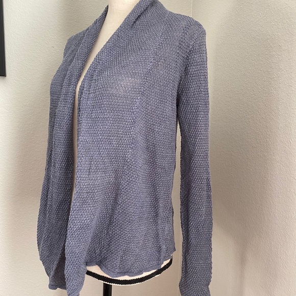 Pure JJill crochet open cardigan small - Picture 2 of 5